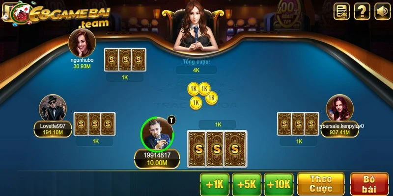 Trác Kim Hoa là trò chơi dựa trên quy tắc của bộ bài 52 lá mới lạ và hấp dẫn