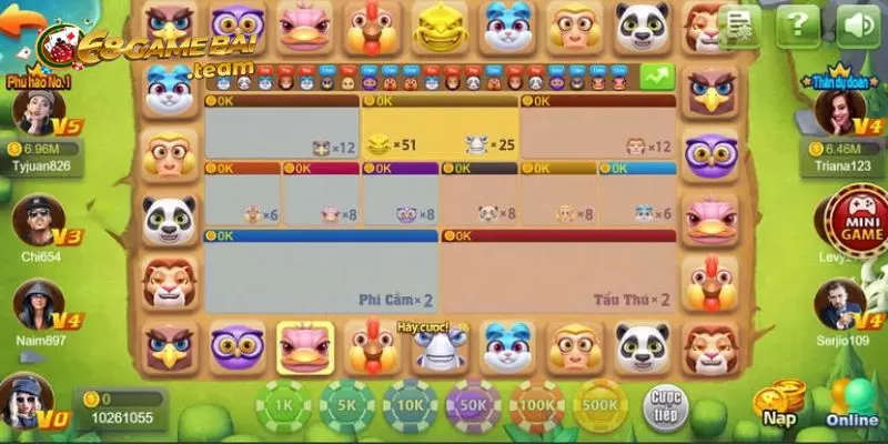 Phi cầm tẩu thú có nhiều điều bất ngờ